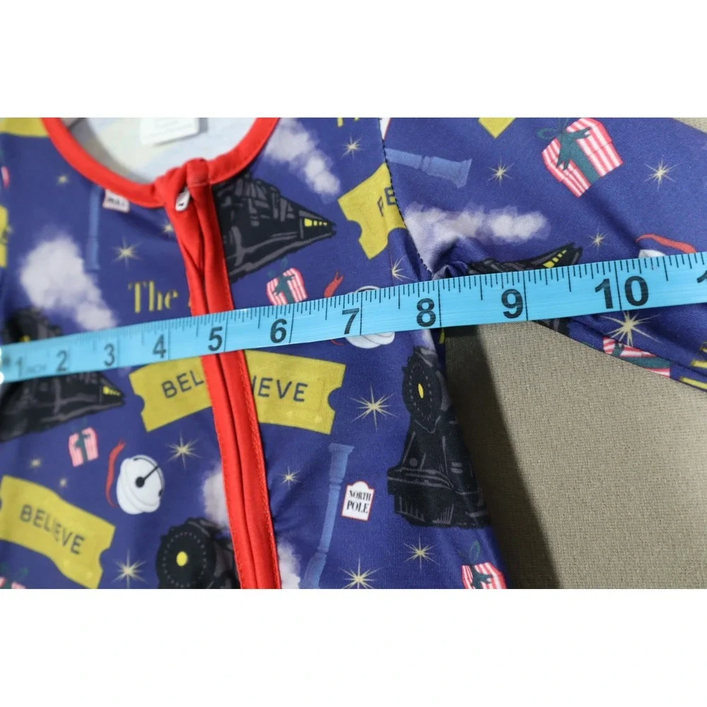 The Polar‎ Express Ruffle Zippy - Size 0-3M